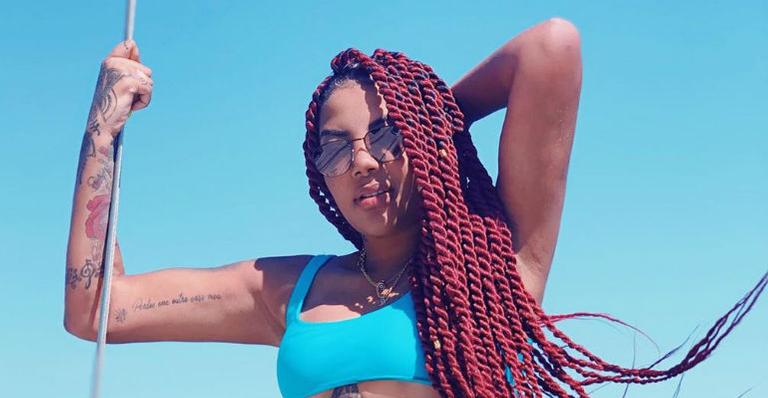 Ludmilla reposta vídeo de Gabi Prado e João Zoli dançando sua música para desafio