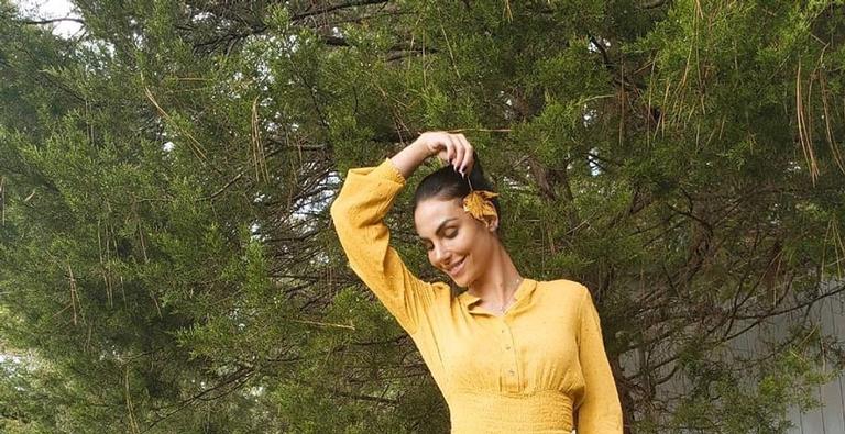 Mel Fronckowiak homenageia Rodrigo Santoro em aniversário