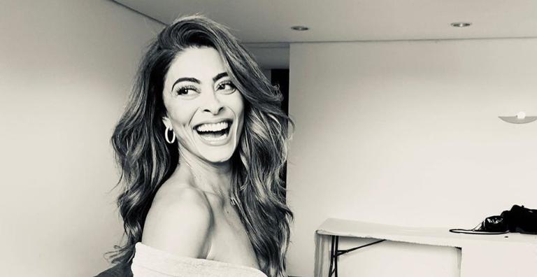 Sexy! Juliana Paes aumenta temperatura ao compartilhar clique de lingerie