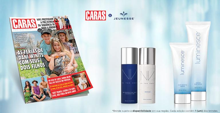 Revista CARAS cuida da sua beleza com Jeunesse