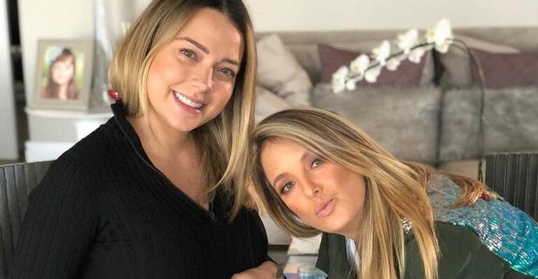 Ticiane Pinheiro mostra encontro com Carol Dantas e dupla encanta a web