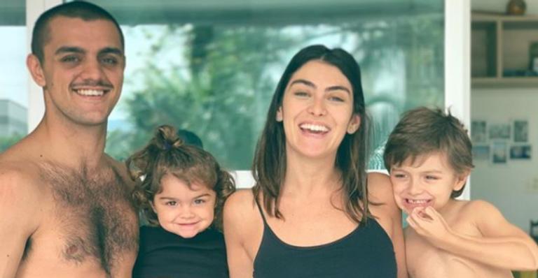 Mariana Uhlmann, esposa de Felipe Simas, desabafa sobre a terceira gravidez