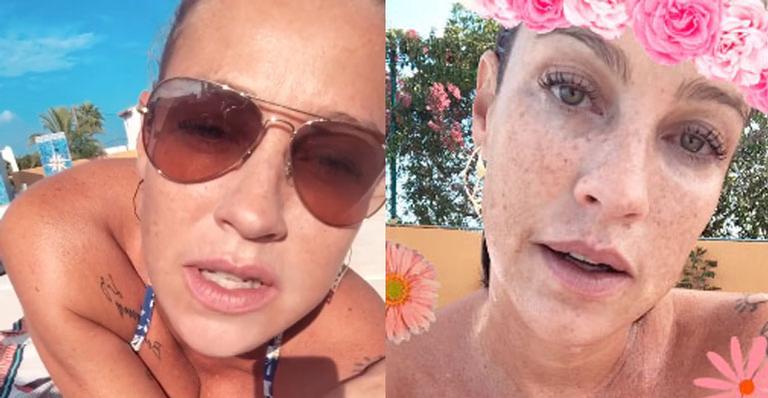 Luana Piovani renova o bronze e agradece mensagens de aniversário: ”Vou responder todas”