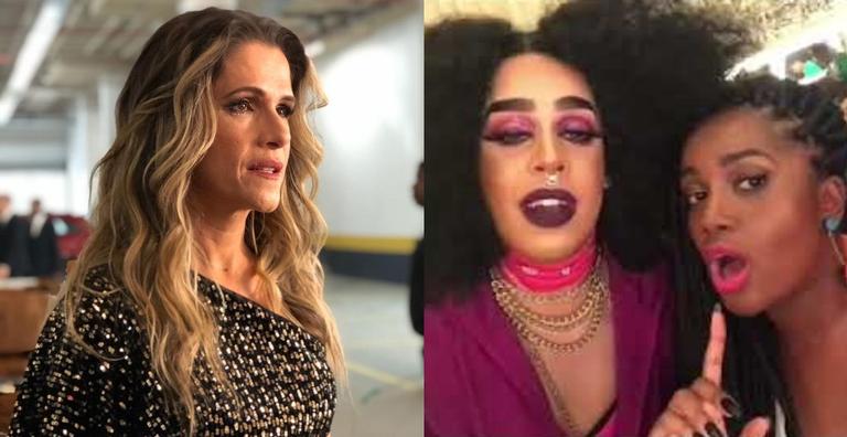 Fofa! Ingrid Guimarães tieta Iza e Gloria Groove na web: ”Orgulho de vocês”