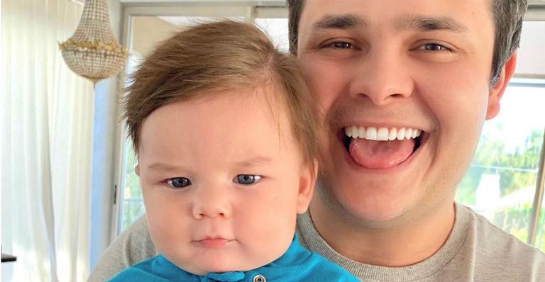 Matheus Aleixo, dupla com Kauan, compartilha foto do filho e explode o fofurômetro
