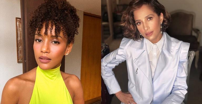 Pleníssimas! Taís Araújo posa com Camila Pitanga e seguidores vão à loucura: ”Rainhas”