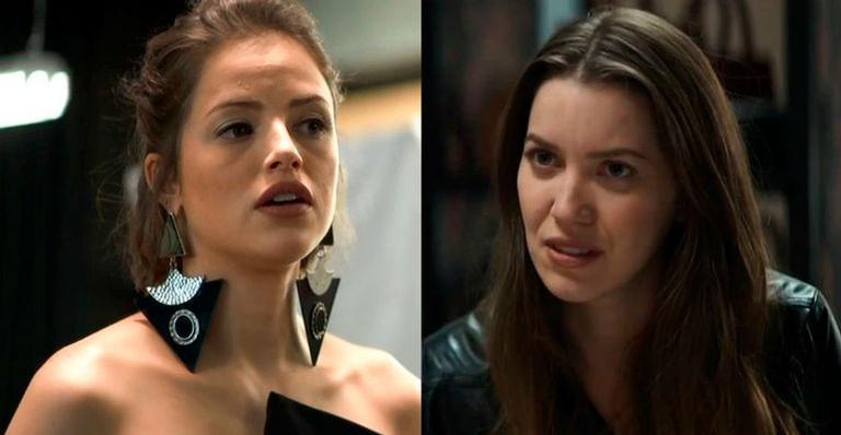 Fabiana surta e atira Josiane pela janela em ”A Dona do Pedaço”