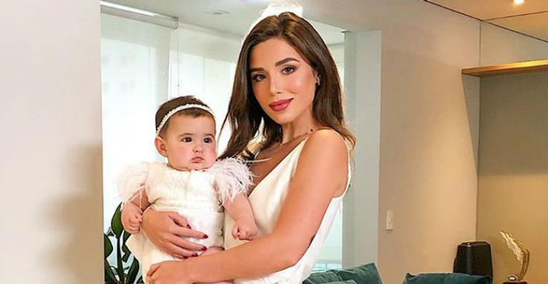 Após completar setes meses de vida, filha de Mariana Sampaio ganha festa com tema de SPA