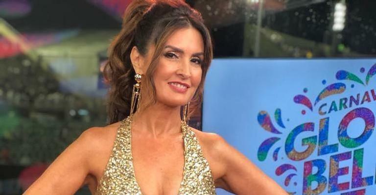Fátima Bernardes posa de macacão e encanta fãs: ”Parece uma mocinha”
