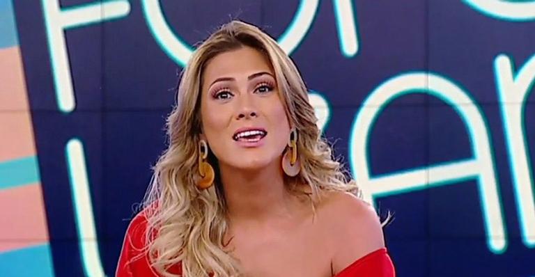 Lívia Andrade faz revelação e diz que investigará suposto beijo de Grazi Massafera e Caio Castro
