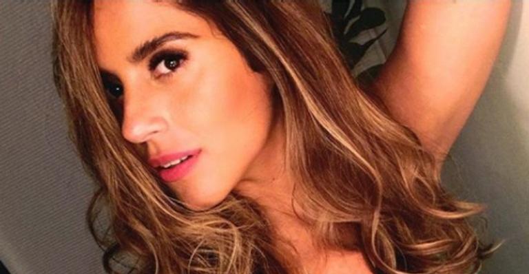 Camilla Camargo encanta internautas ao mostrar filho recém-nascido