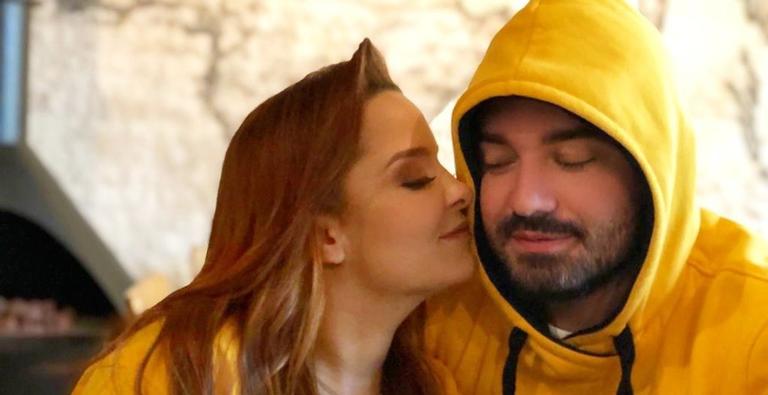 Comemorando 4 meses de namoro, Maiara faz pegadinha com Fernando e não acaba bem