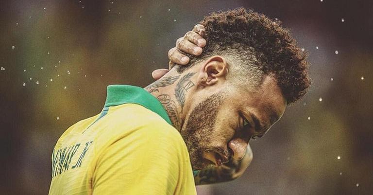 Neymar surpreende com foto e declaração para fã mirim: ”toda sorte do mundo pra ti”