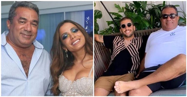 Pai de Anitta comenta foto de Pedro Scooby com os filhos: ”Faltou você aqui comigo”