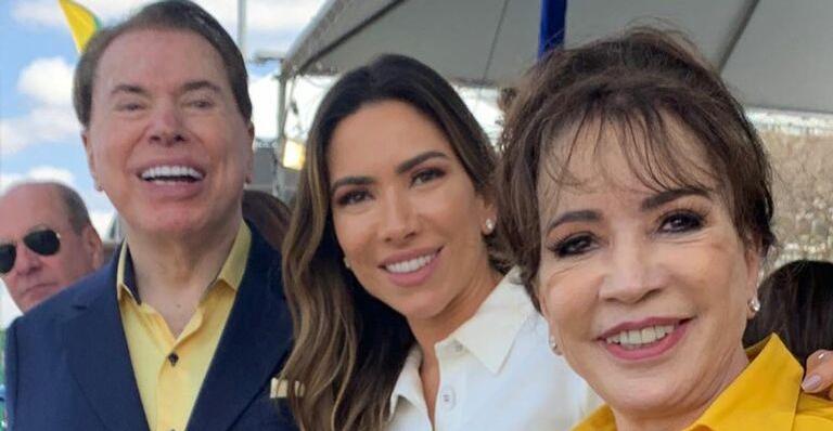 Patricia Abravanel abre a intimidade e mostra Silvio Santos com sua família