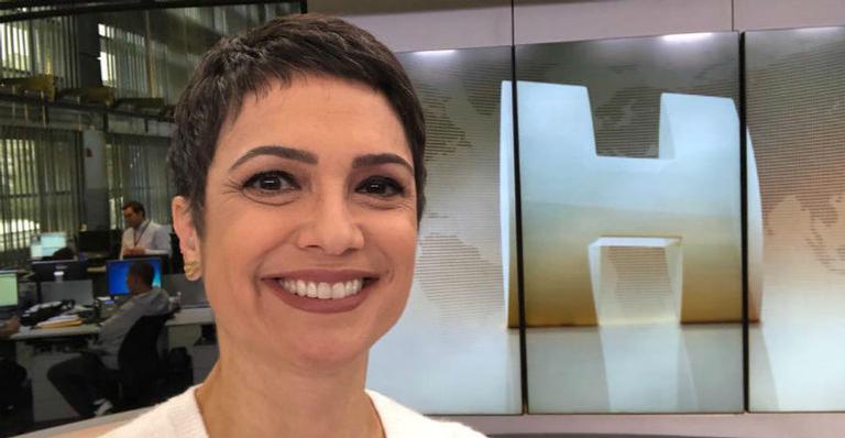Sandra Annenberg se declara para Sérgio Chapelin e revela: ”Você é meu ídolo”