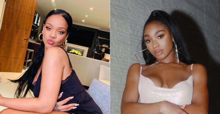 Normani agradece convite de Rihanna e cantora responde com mensagem empoderada: ”Rainha”