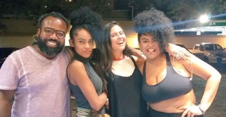 Rízia, Rodrigo, Gabi e Hana, do BBB 19, viajam juntos para os EUA