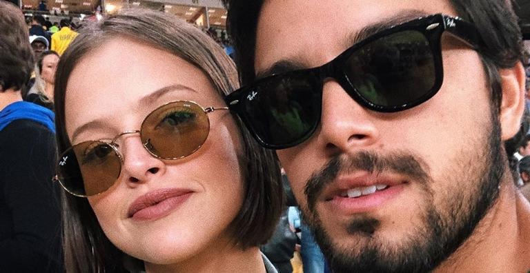 Agatha Moreira encanta os fãs ao compartilhar clique fofo com Rodrigo Simas; confira