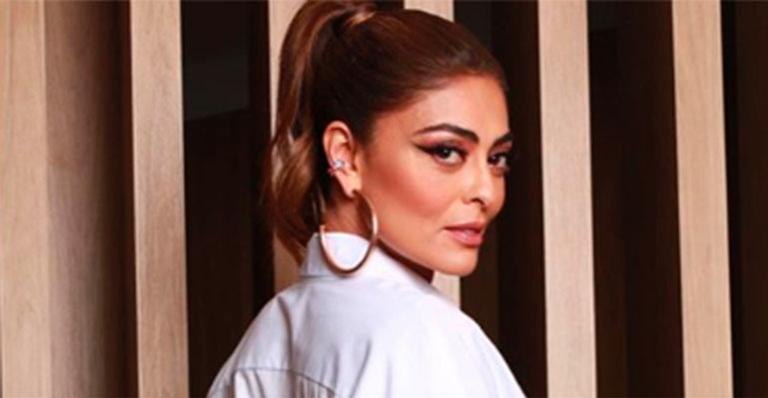 De micro shorts e top PP, Juliana Paes coloca o corpão para jogo na web