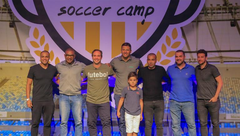 Caioba Soccer Camp reuniu diversos nomes importantes do esporte