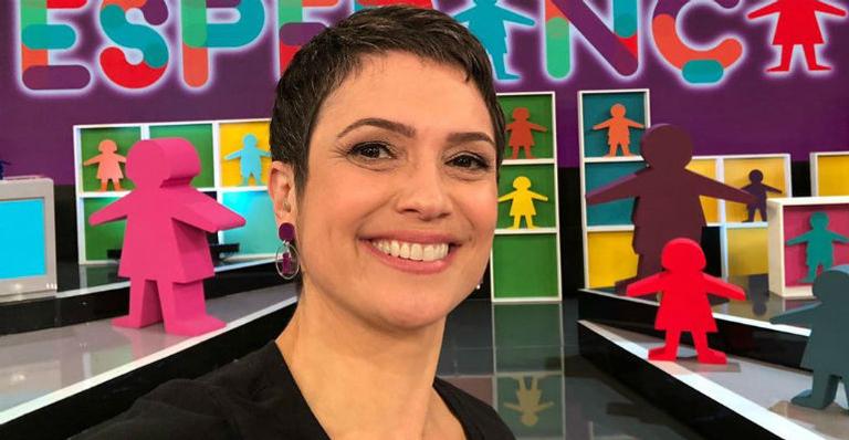 Sandra Annenberg emociona ao chegar no Rio de Janeiro para novo programa