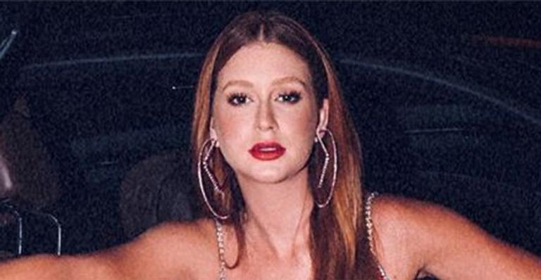 Marina Ruy Barbosa mostra corpo sarado ao malhar e impressiona com o tamanho da cinturinha