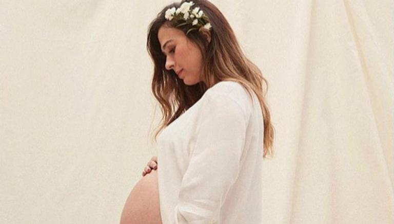 Rafa Vitti posta foto de Tata Werneck na reta final da gravidez e se declara: ”Minha vida”
