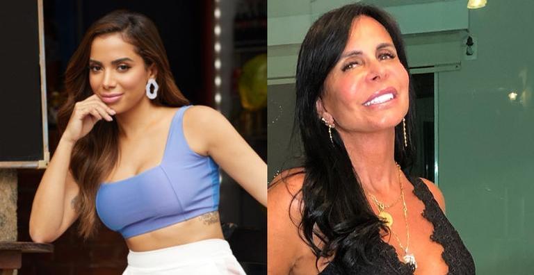 Gretchen posa ao lado de Anitta e fãs se surpreendem com semelhança: ”Parecem mãe e filha”