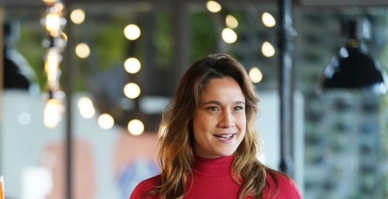 Fernanda Gentil madruga na academia e brinca: ”Emagrece mais rápido, não emagrece?”