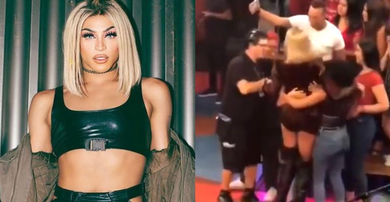 Produtor empurra fã de Pabllo Vittar na Globo e internautas expõem: ”Não é a primeira vez”