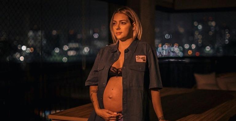 Uma semana após dar à luz à Valentin, Carol Dantas revela como está sua barriga: ”Perdi 10kg”