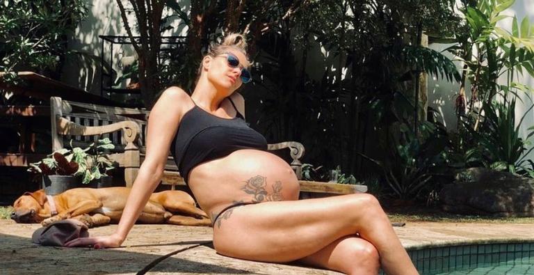 Fernanda Lima desabafa sobre a reta final da gravidez: ”Natureza é mesmo um milagre”