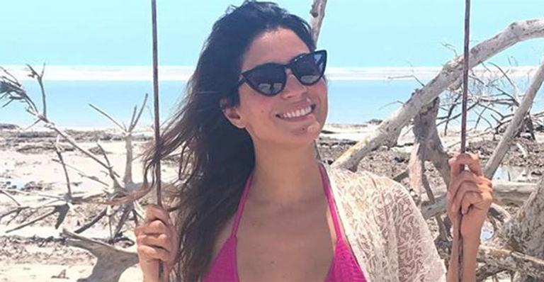 Com clique romântico, Carol Castro e Bruno Cabrerizo se despedem do Ceará
