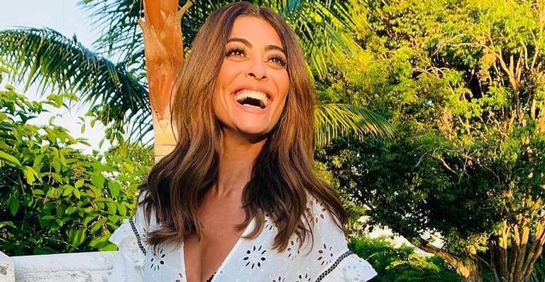 Juliana Paes abre a intimidade e mostra clique raro do filho