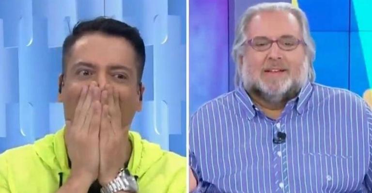Leão Lobo fala de gays preconceituosos e Leo Dias responde: ”Foi indireta para mim?”