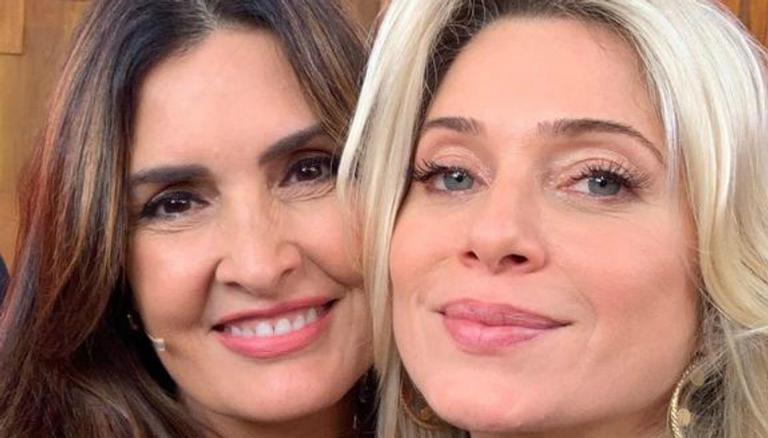 Letícia Spiller posa ao lado de Fátima Bernardes e looks chamam a atenção: ”Maravilhosas”
