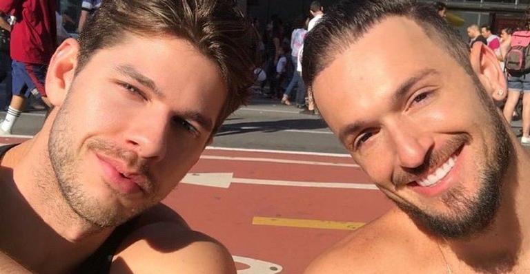 Diego Hypólito é atacado após postar foto com o namorado e se defende: ”Não me faz uma má pessoa”
