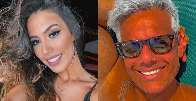 Otaviano Costa cai em brincadeira de filtro da Gabi Brandt: ”Não deu certo”