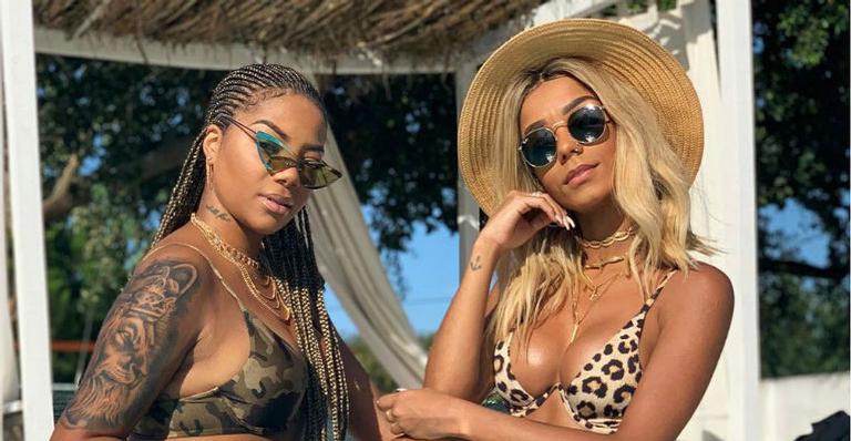 Ludmilla relembra vídeo de desafio ao lado da namorada e ganha elogio de rapper americana