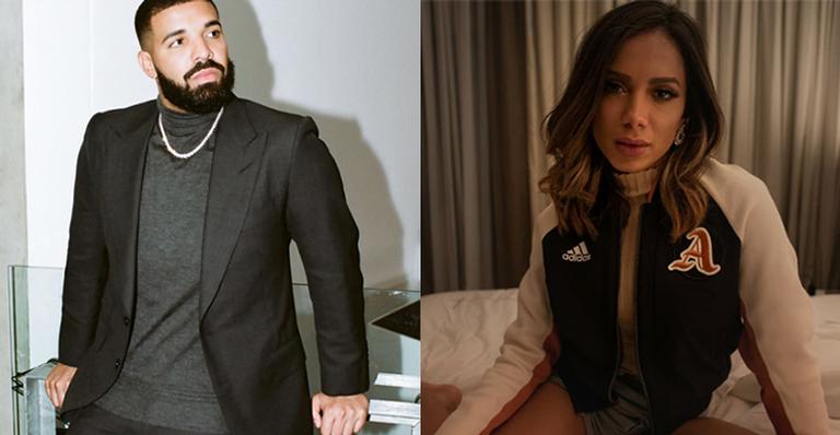 Drake segue Anitta no Instagram e fãs especulam affair