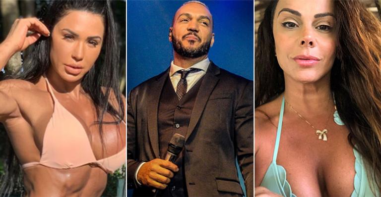 Gracyanne Barbosa revela que apoia reencontro de Belo e Viviane Araújo
