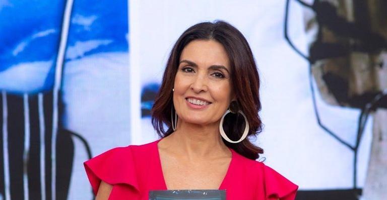 Fátima Bernardes curte Rock in Rio na companhia dos filhos e divide clique raro com os trigêmeos