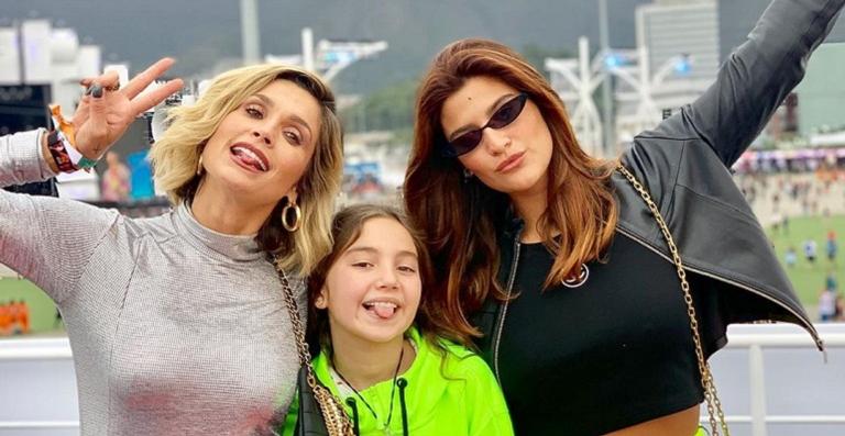 Quase barrada? Flávia Alessandra enfrenta problemas para entrar na área VIP do Rock in Rio