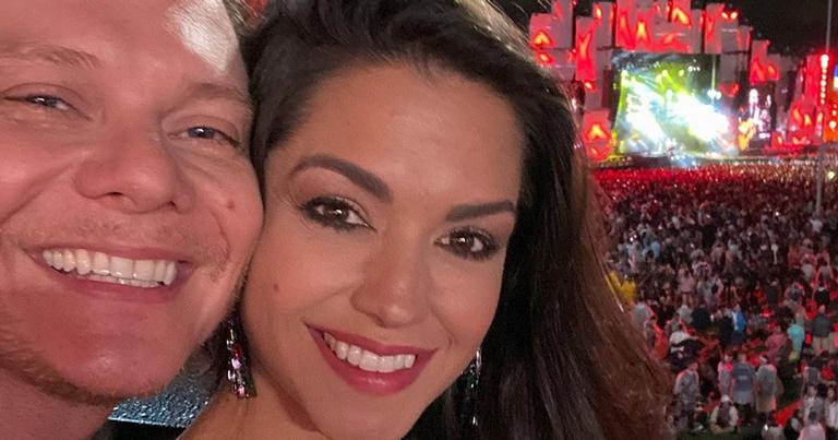 Thais Fersoza e Michel Teló deixam filhos em casa para curtir no Rock in Rio