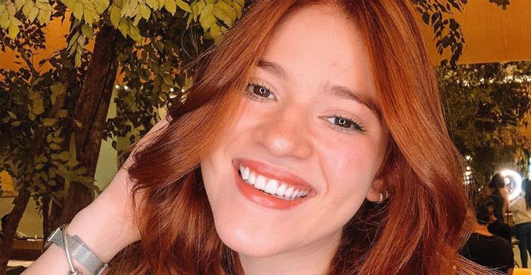 Ana Clara exibe make para o penúltimo dia de Rock in Rio: ”Curtiram a produção de hoje?”