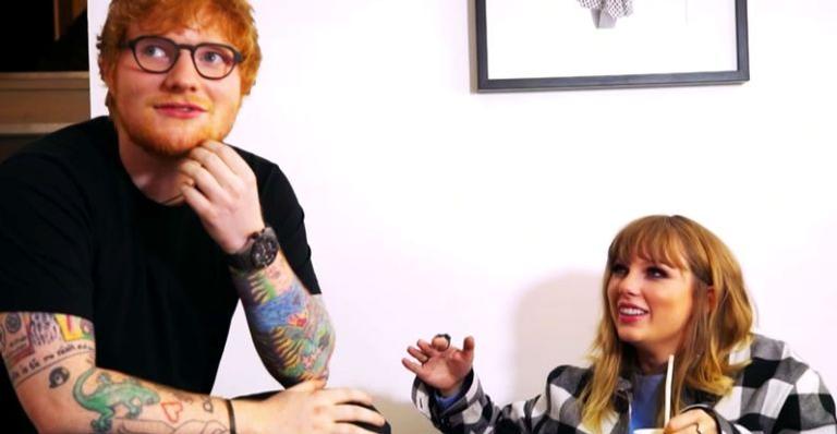 Taylor Swift fala sobre sua relação com as paradas musicais e dispara: ”Ed Sheeran é obcecado”