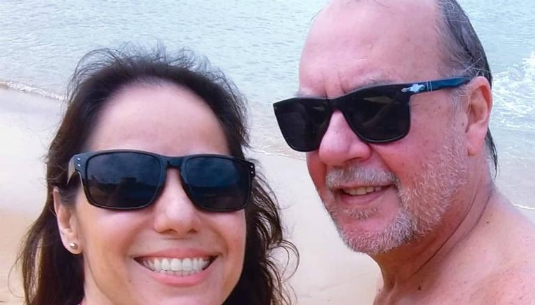 Cláudia Mauro e Paulo César Grande reatam casamento e engatam viagem em família: ”Isso que é amor”