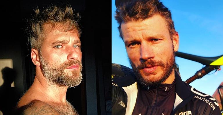 Bruno Gagliasso posa com Rodrigo Hilbert e arranca suspiros: ”Verdadeira definição de tanto faz”