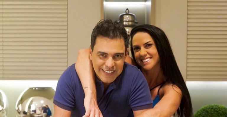 Graciele Lacerda aproveita noite romântica de aniversário ao lado de Zezé Di Camargo